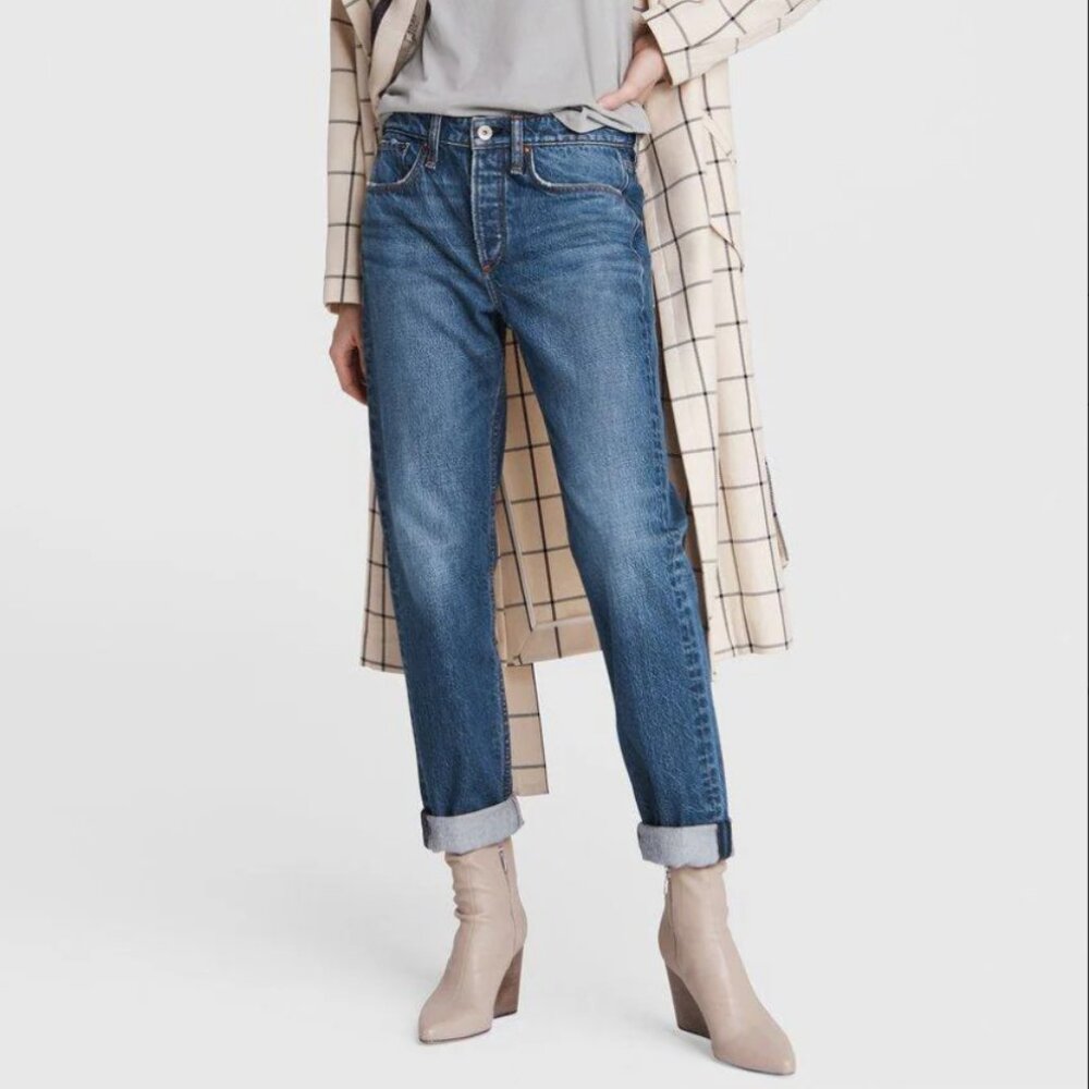 Rag & Bone Rosa mid-rise boyfriend